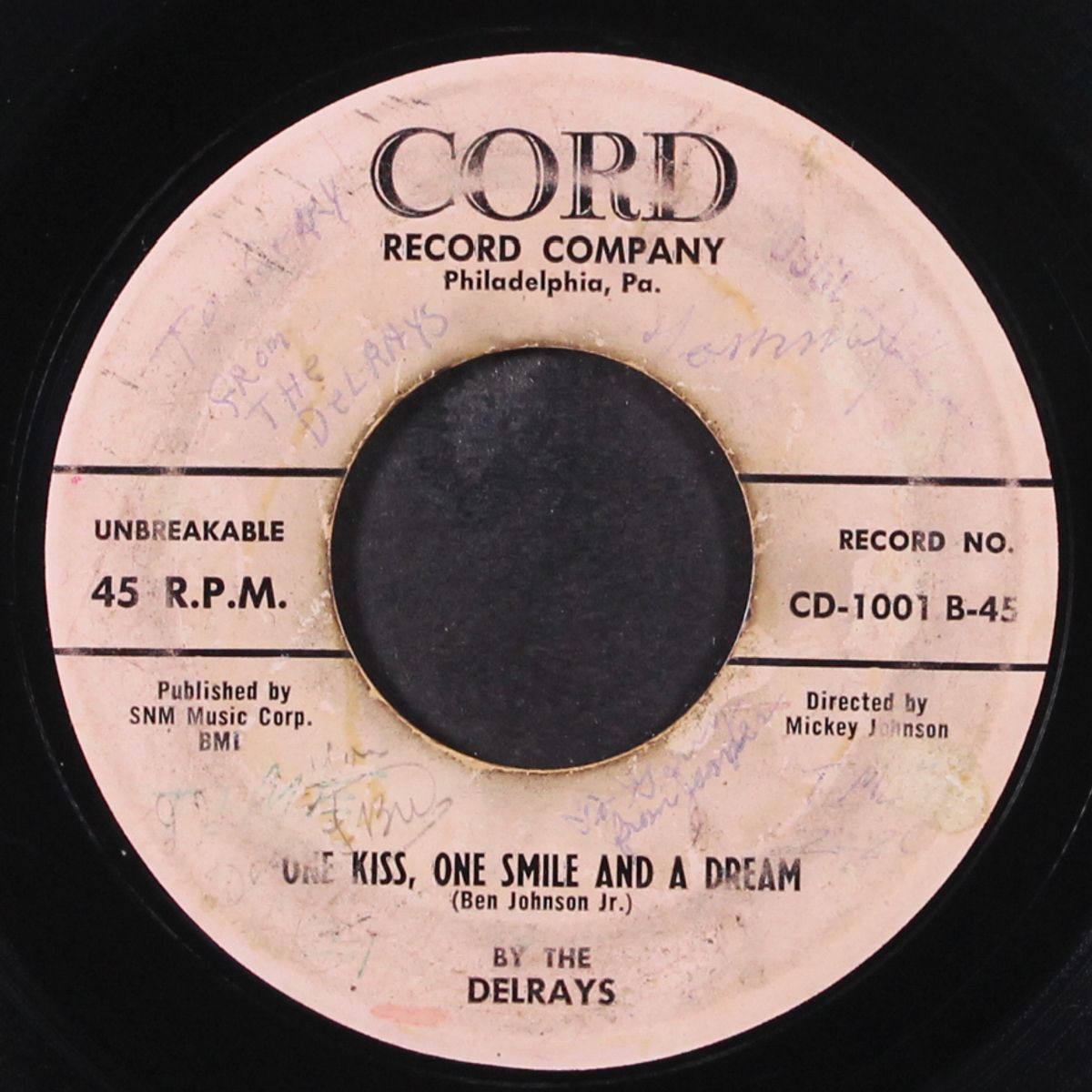 our love is true / one kiss, one smile and a dream by DELRAYS