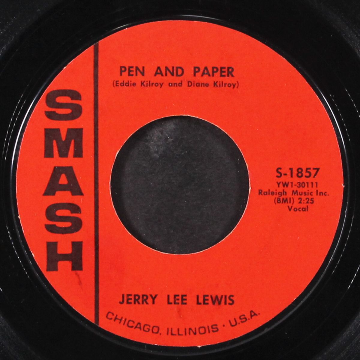 pen and paper / hit the road jack by JERRY LEE LEWIS