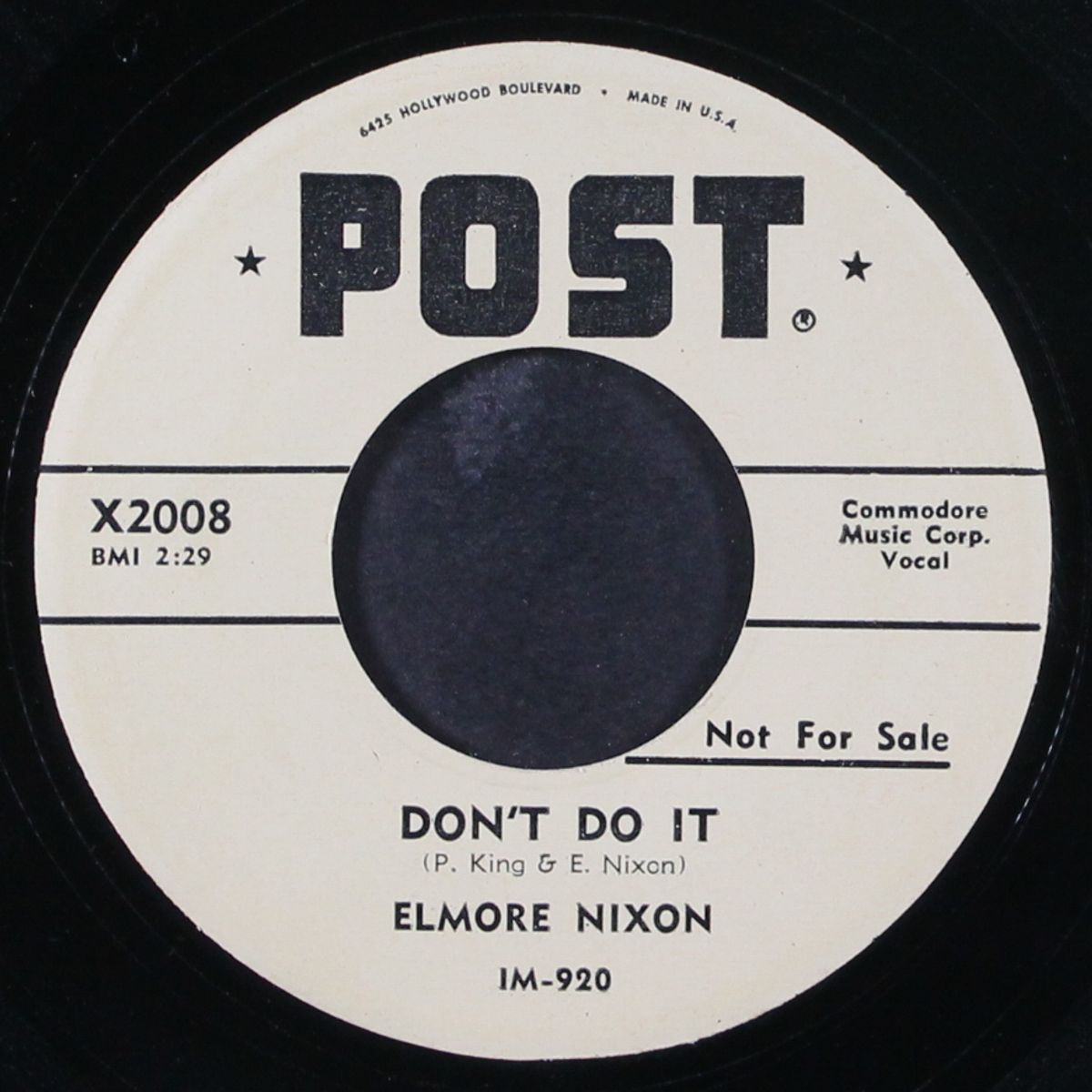 the women / don't do it by ELMORE NIXON