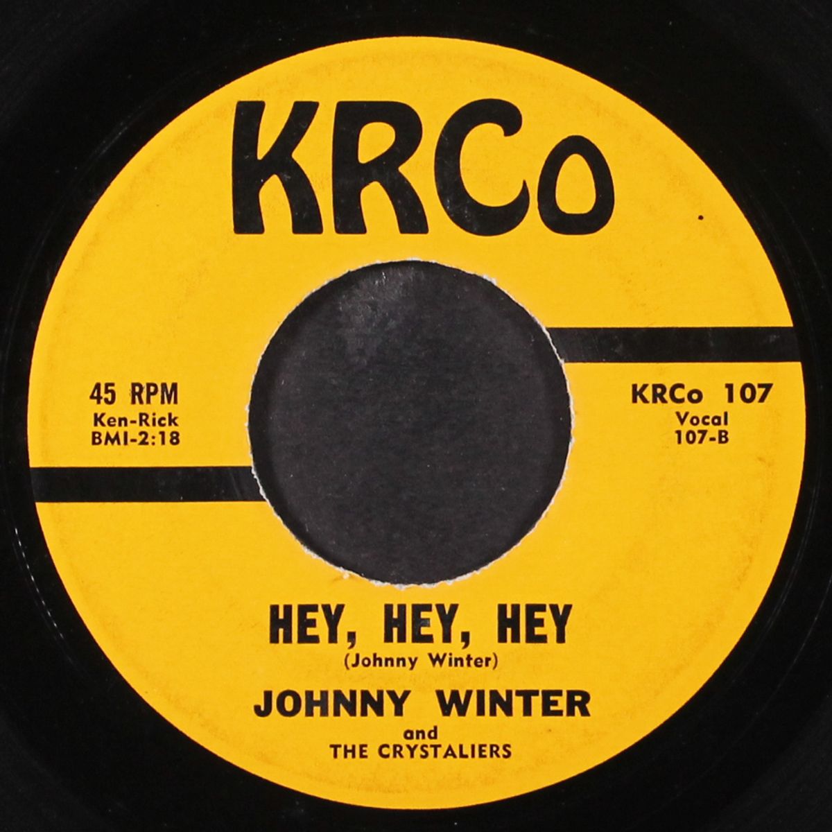one night of love / hey, hey, hey by JOHNNY WINTER