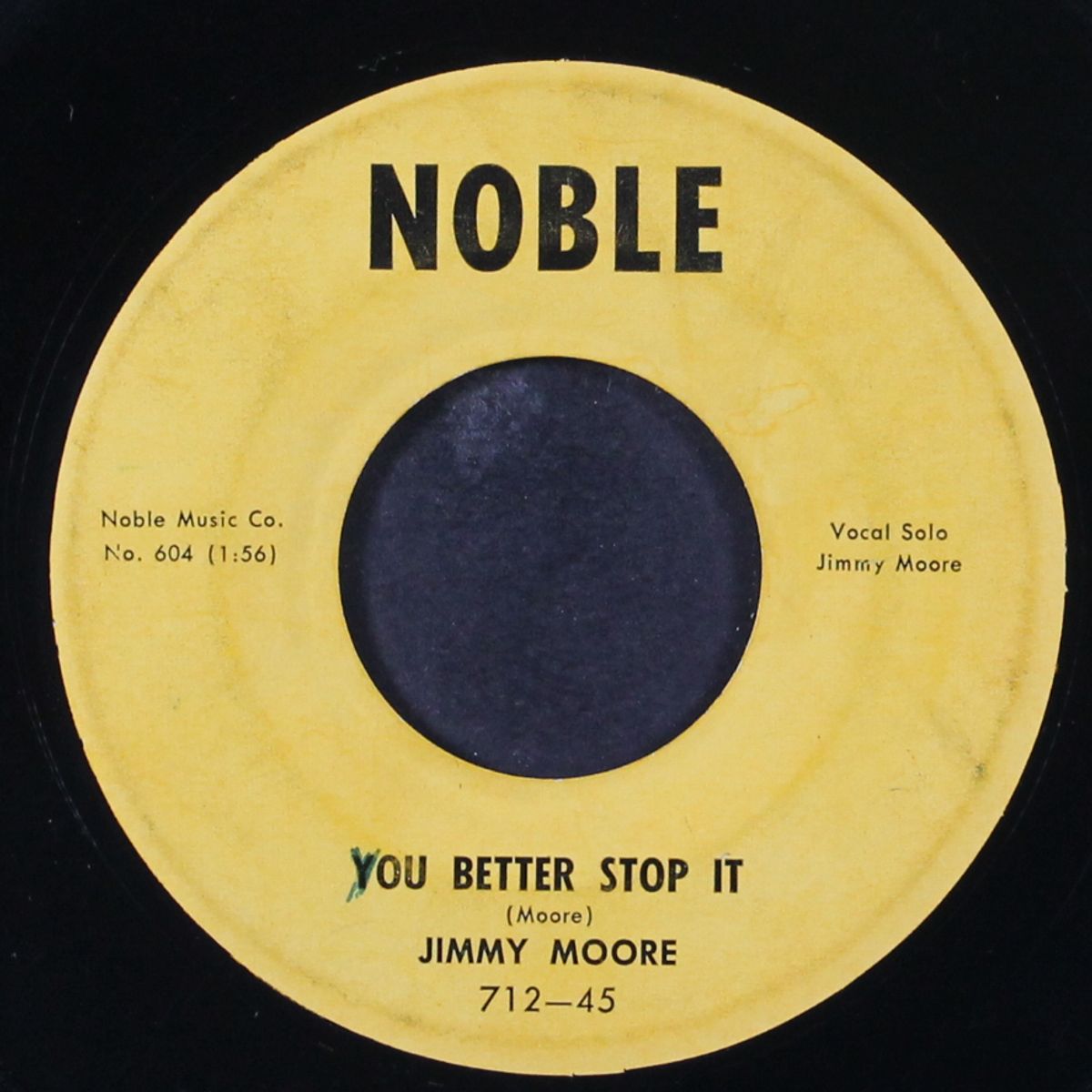 when i am lonely / you better stop it by JIMMY MOORE