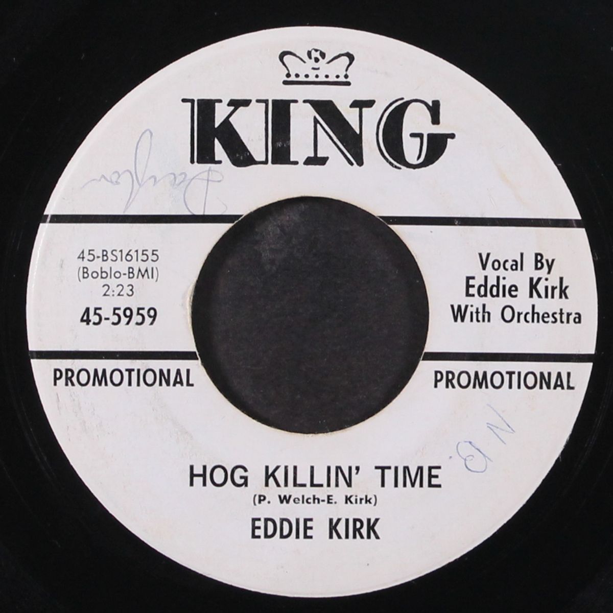 hog killin' time / treat me the way you want me by EDDIE KIRK