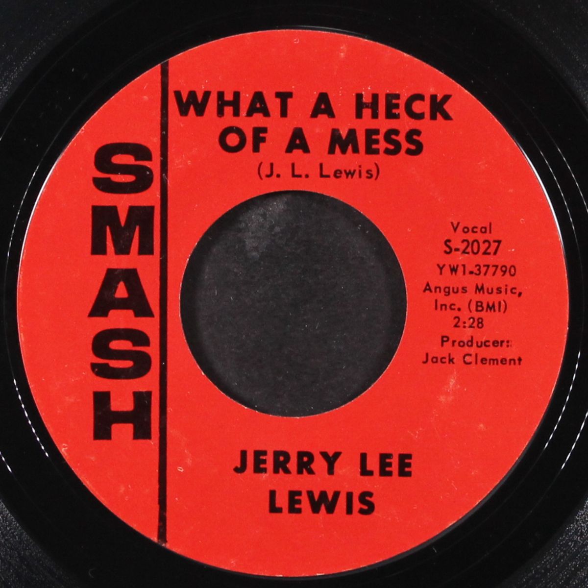 sticks and stones / what a heck of a mess by JERRY LEE LEWIS