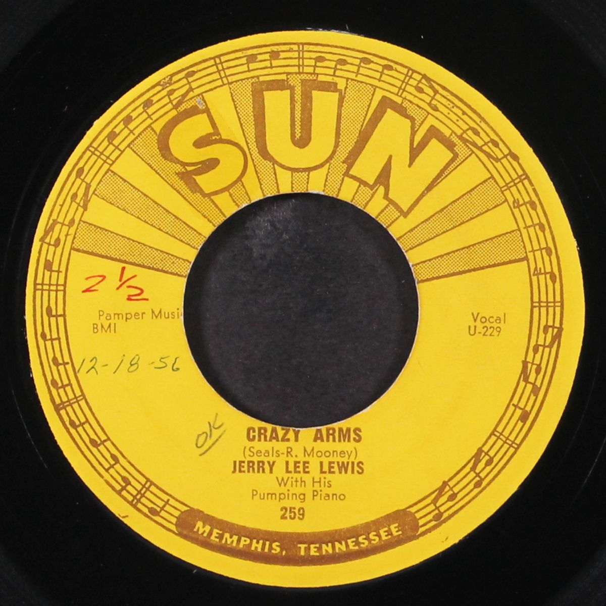 crazy arms / end of the road by JERRY LEE LEWIS