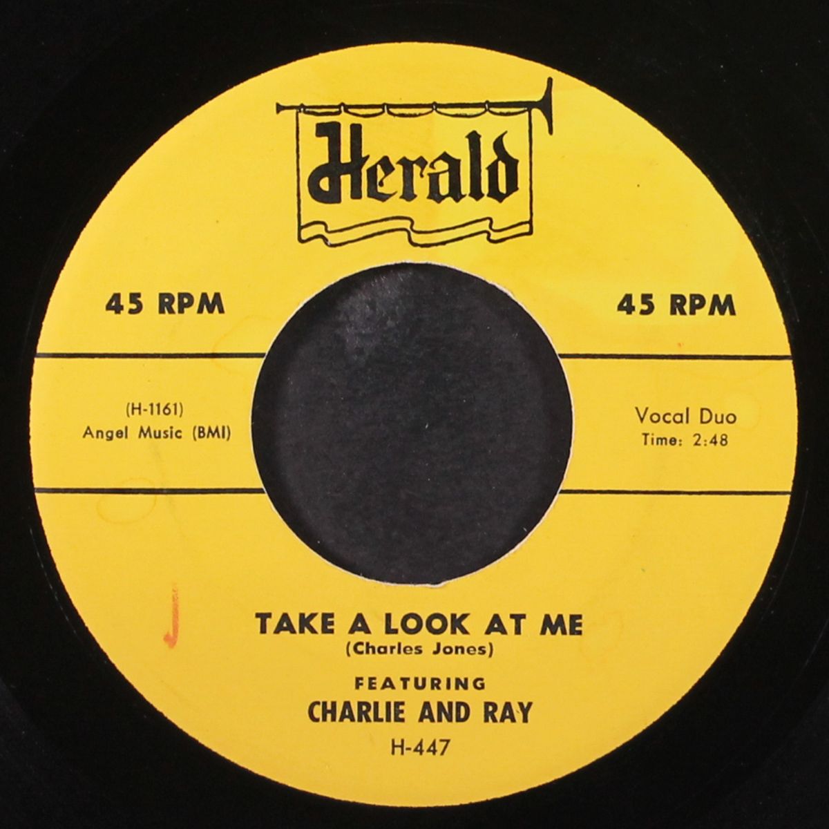 my lovin' baby / take a look at me by CHARLIE & RAY