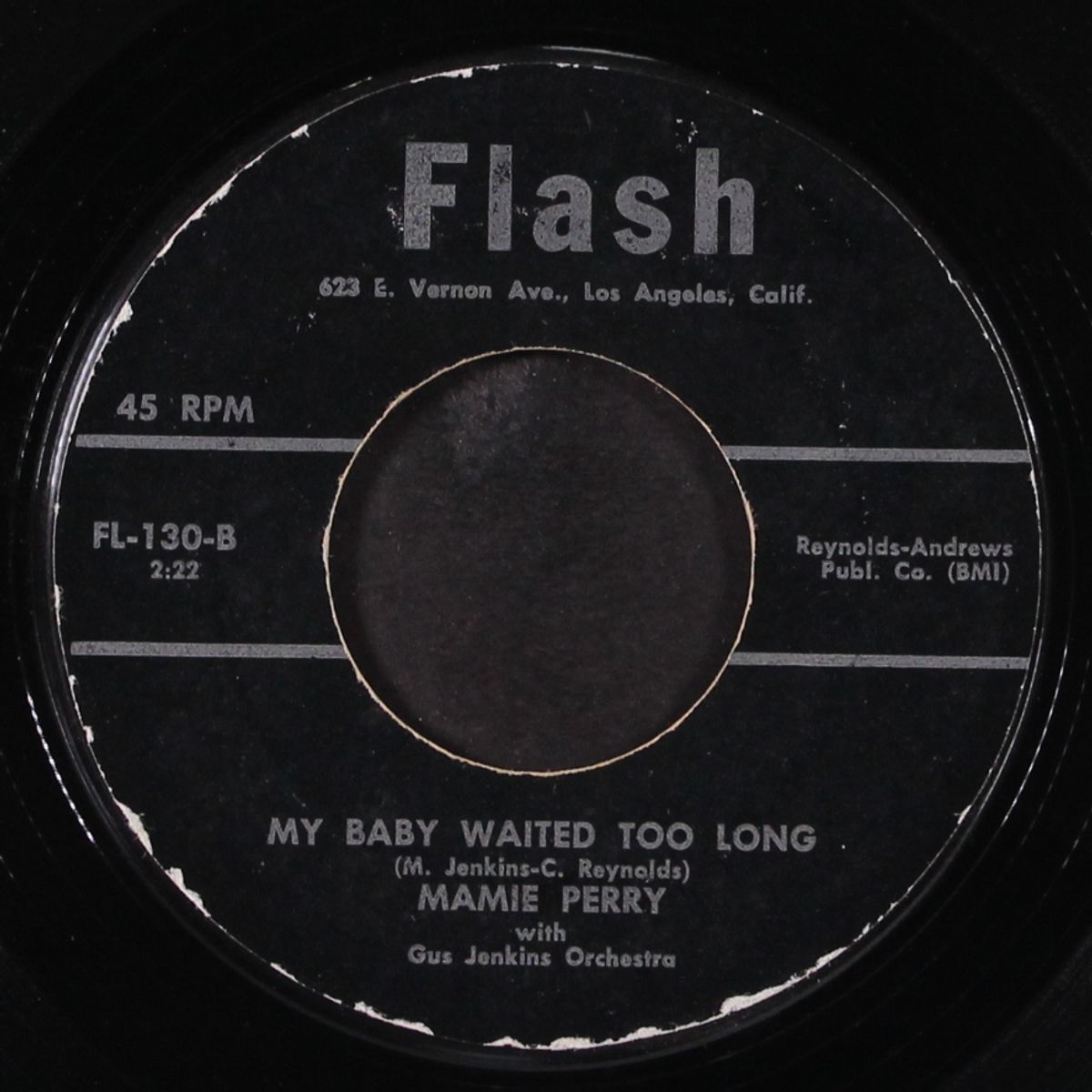 i'm hurted / my baby waited too long by MAMIE PERRY