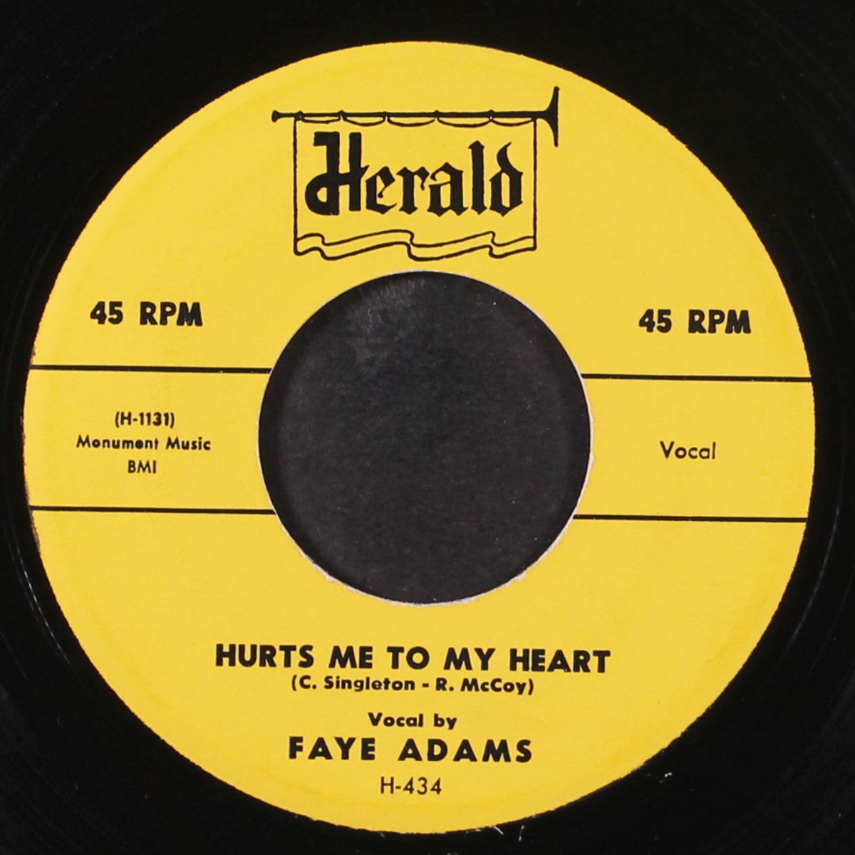 ain't gonna tell / hurts me to my heart by FAYE ADAMS