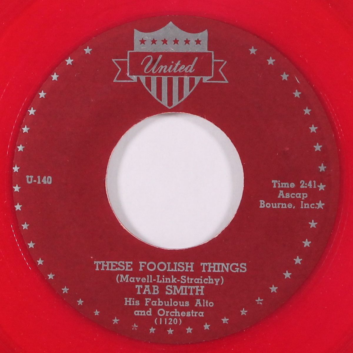 red hot and blue / these foolish things by TAB SMITH
