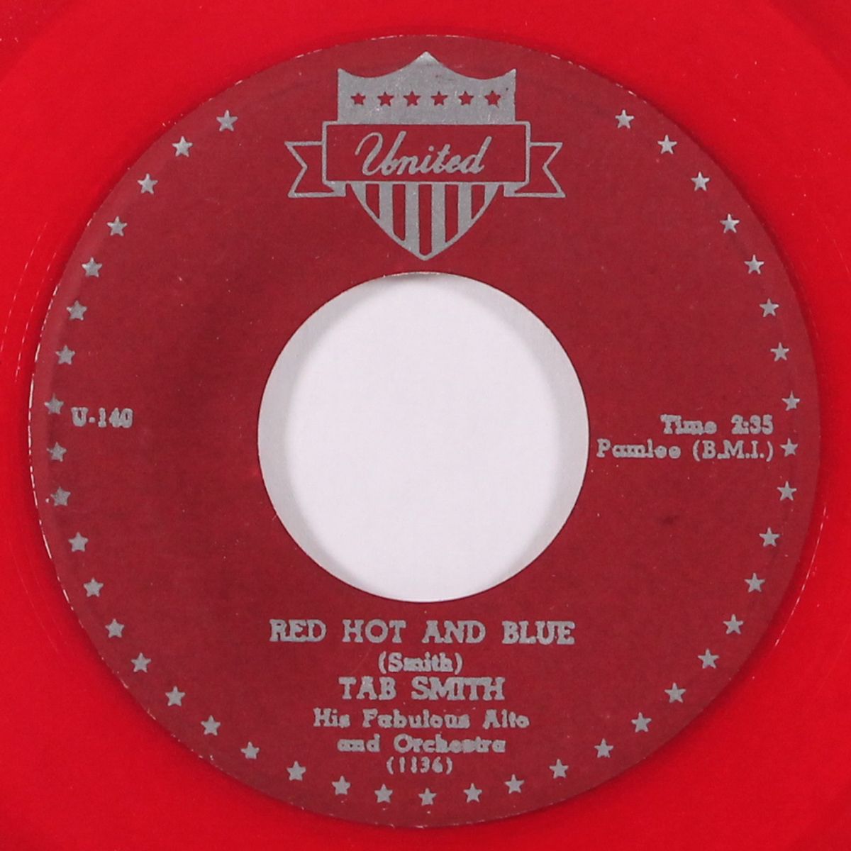 red hot and blue / these foolish things by TAB SMITH