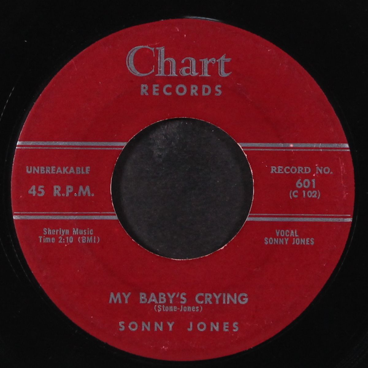 can't you see / my baby's crying by SONNY JONES