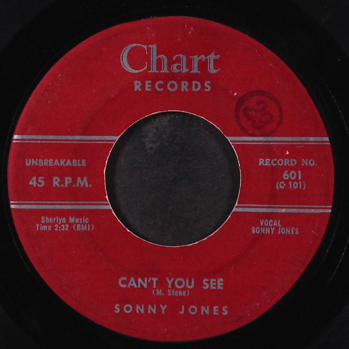 can't you see / my baby's crying by SONNY JONES