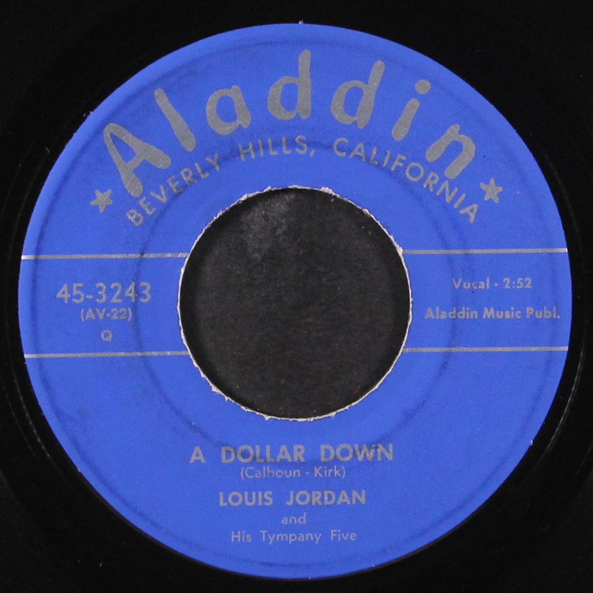 a dollar down / hurry home by LOUIS JORDAN