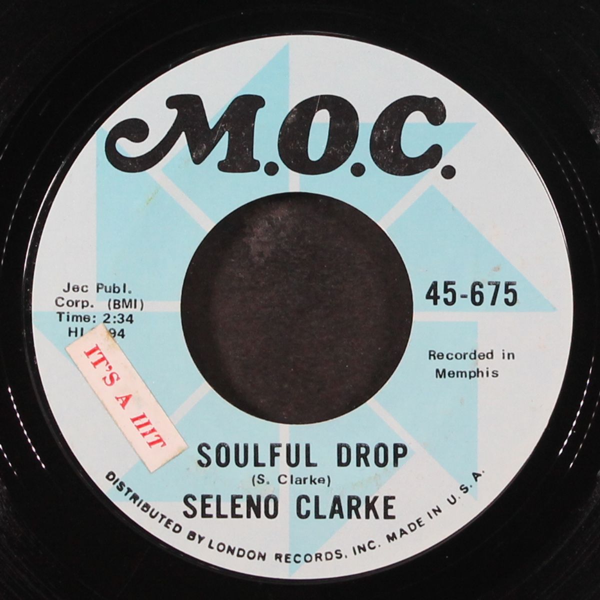 soulful drop / memphis boogaloo by SELENO CLARKE