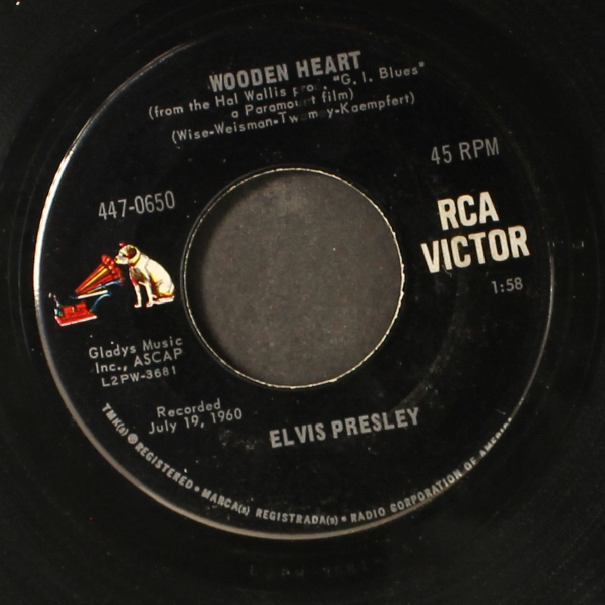 puppet on a string / wooden heart by ELVIS PRESLEY