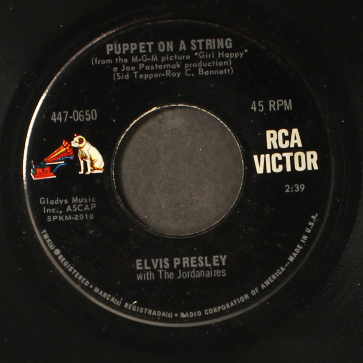 puppet on a string / wooden heart by ELVIS PRESLEY