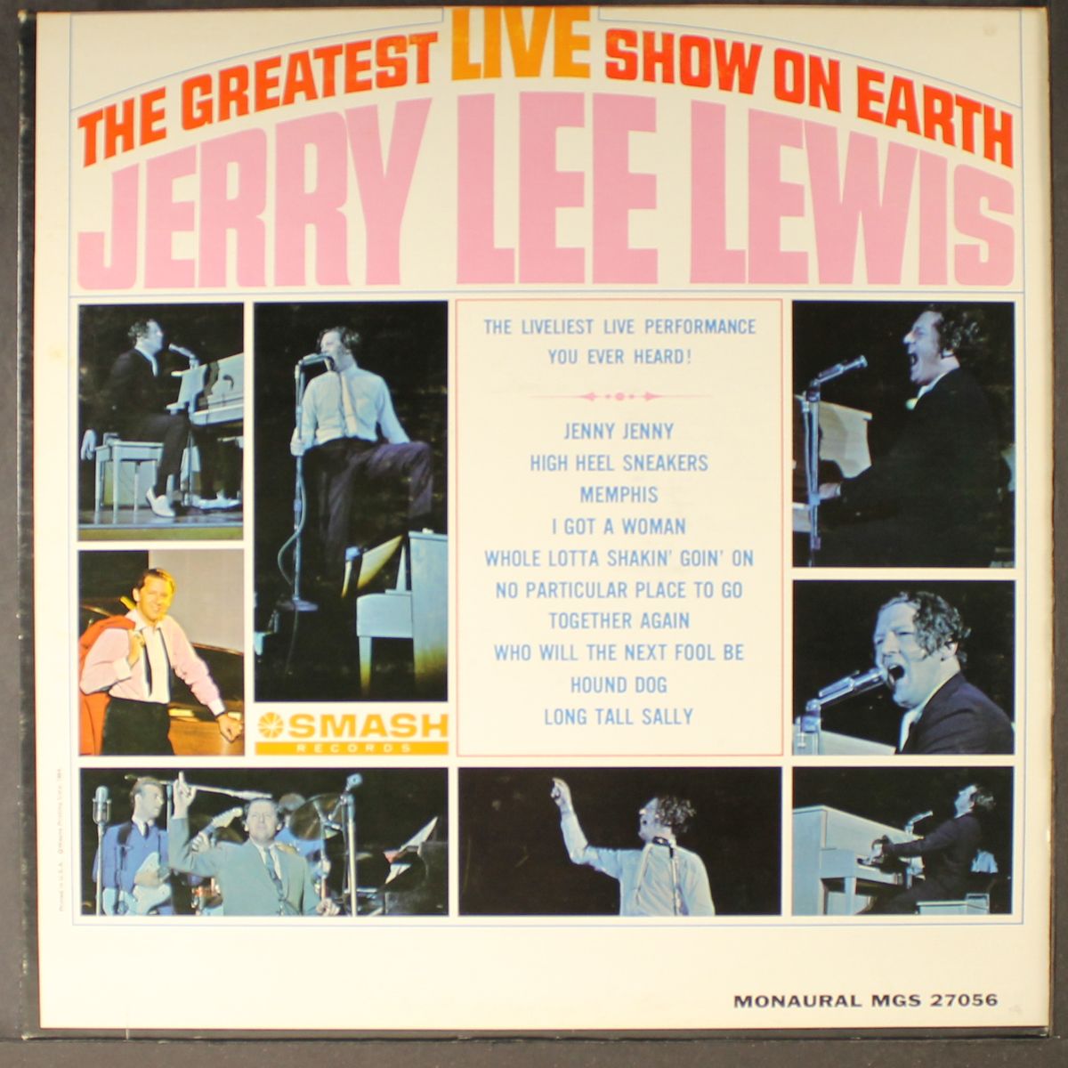 the greatest live show on earth by JERRY LEE LEWIS
