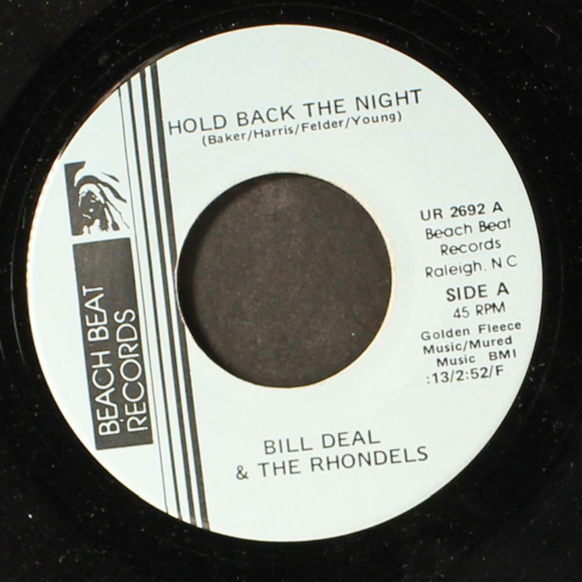 hold back the night by BILL DEAL & RHONDELS