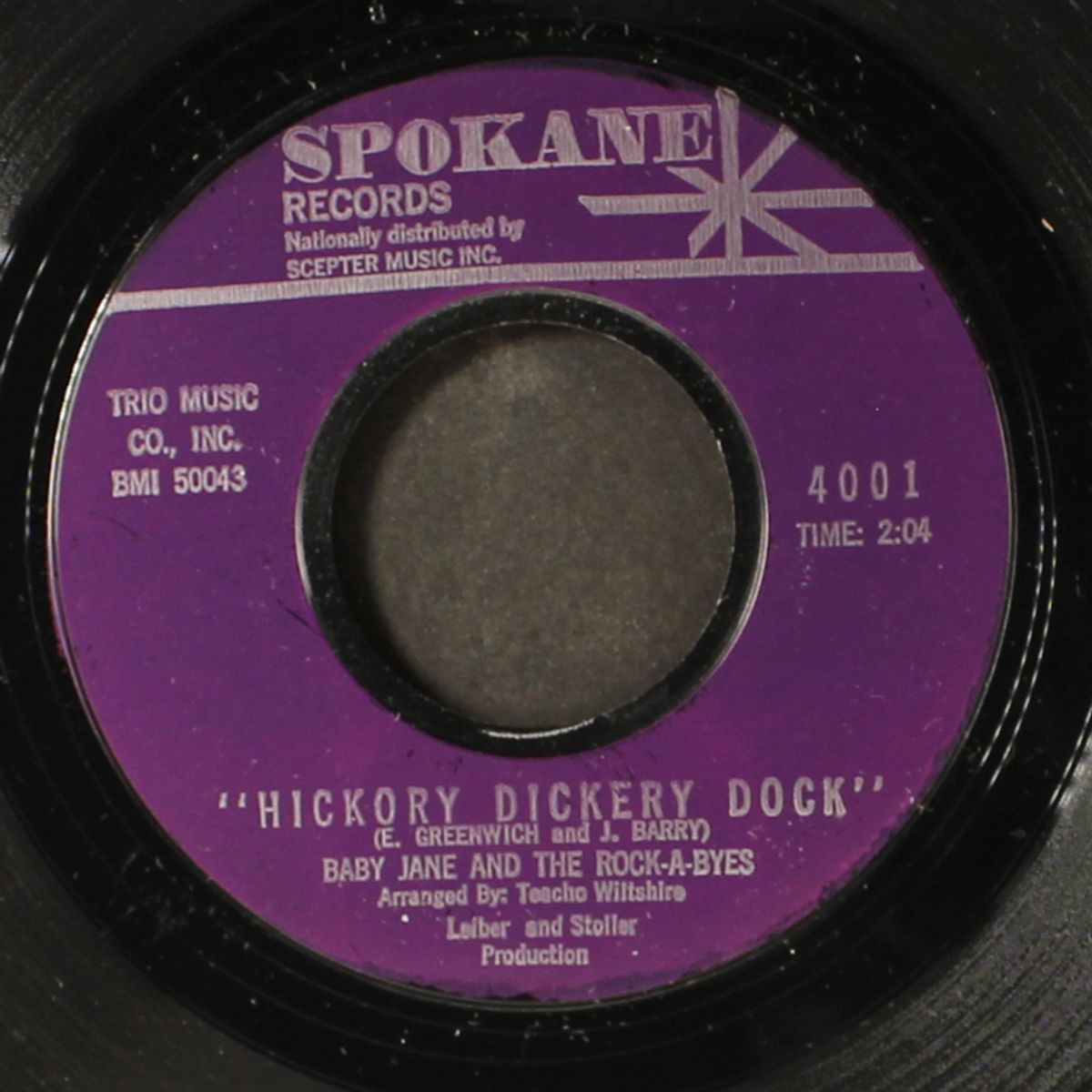 half deserted street / hickory dickery rock by BABY JANE & ROCK-A-BYES