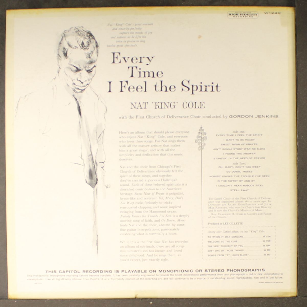 every time i feel the spirit by NAT KING COLE