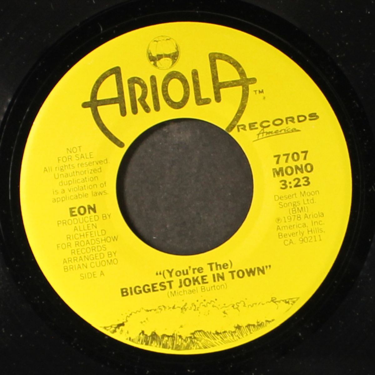 biggest joke in town / mono by EON