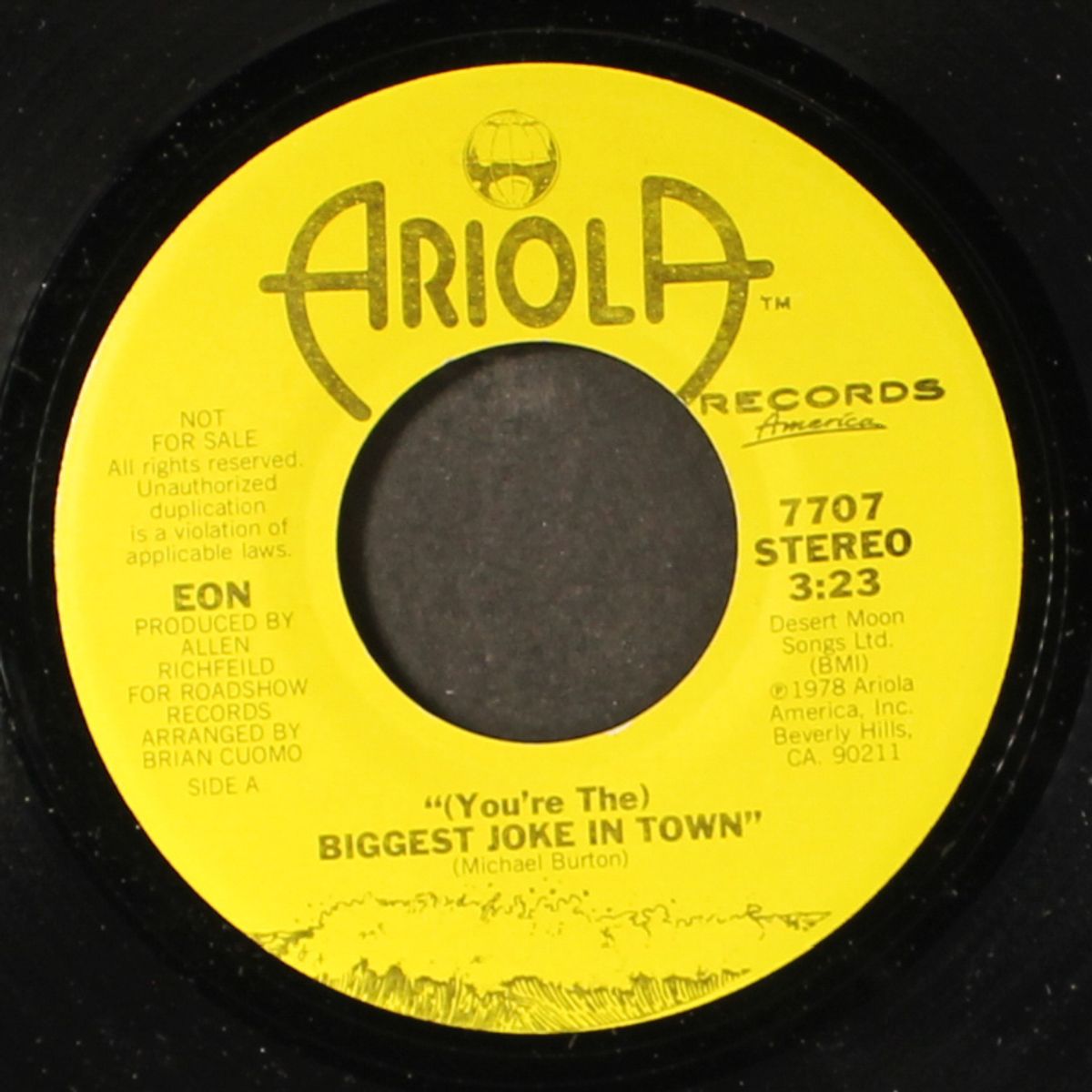 biggest joke in town / mono by EON
