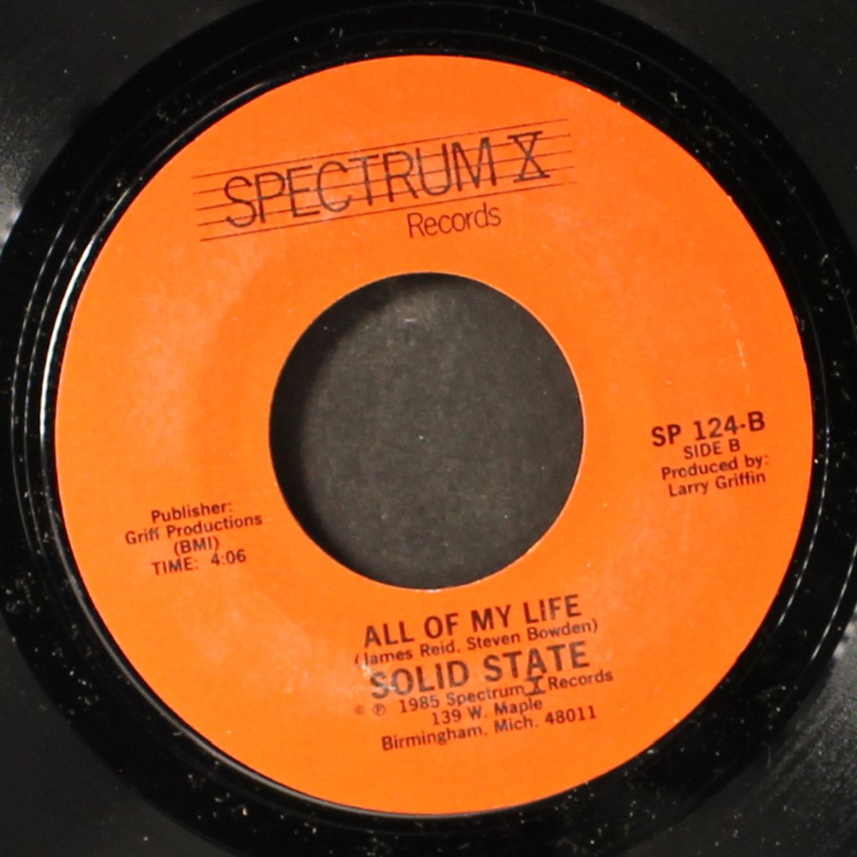 sweetest thing this side of heaven / all of my life by SOLID STATE