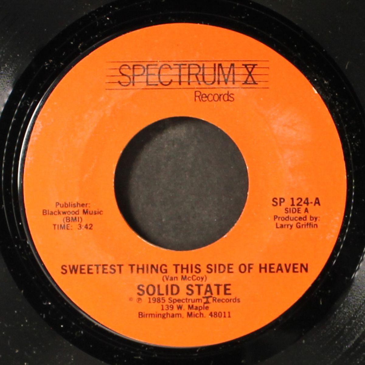 sweetest thing this side of heaven / all of my life by SOLID STATE