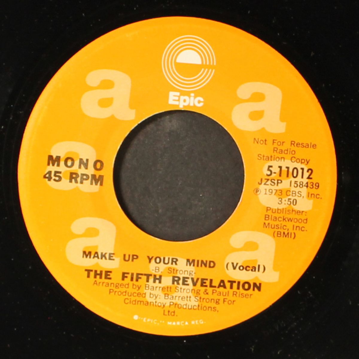 make up your mind / mono by FIFTH REVELATION