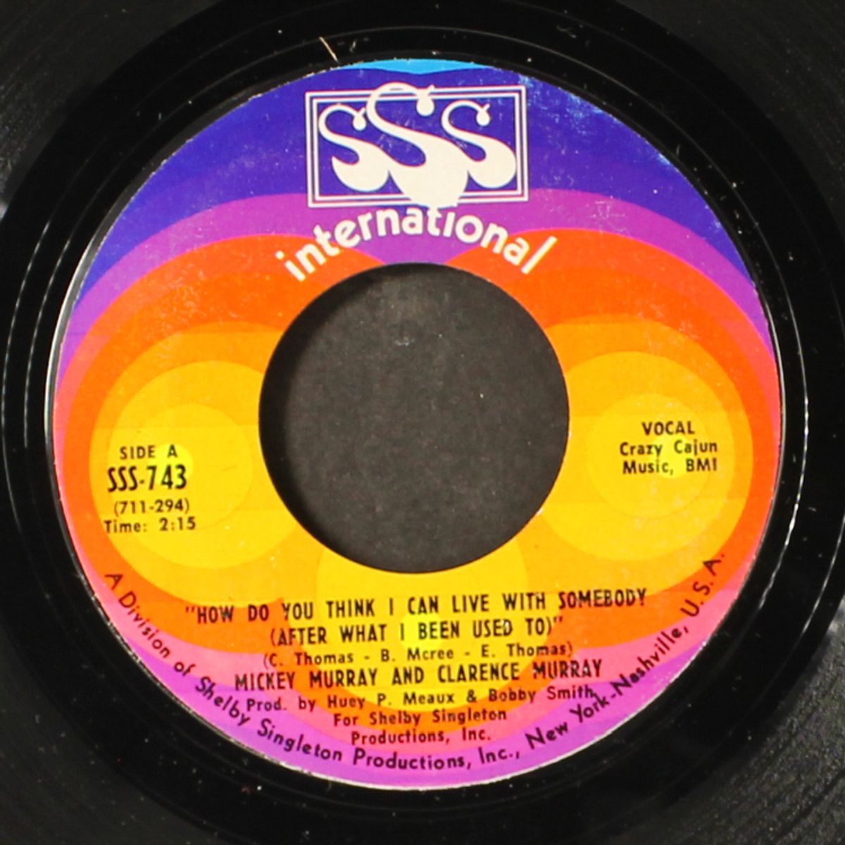 how do you think i can live with somebody / the pig & the pussycat by MICKEY MURRAY & CLARENCE MURRAY