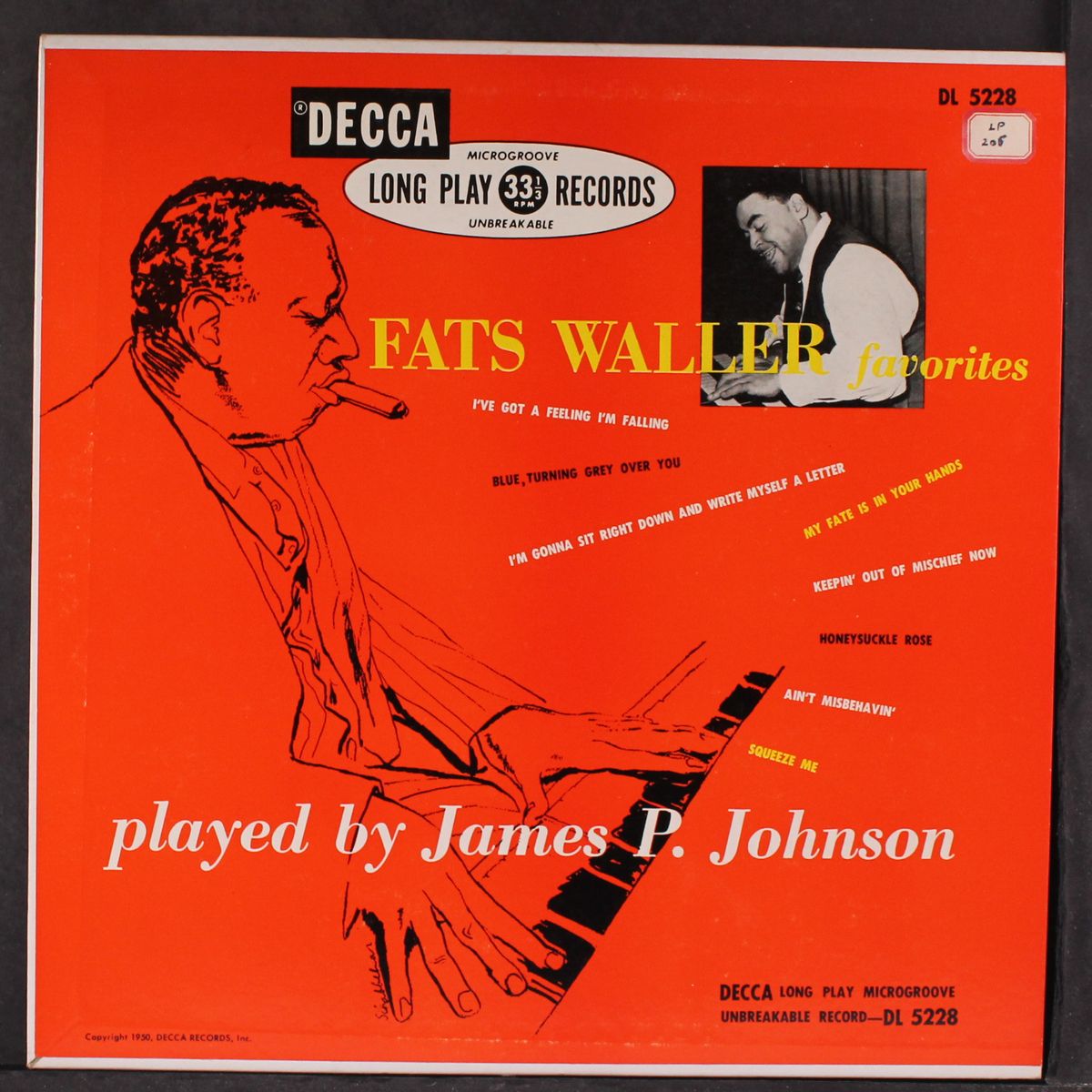fats waller favorites by JAMES P. JOHNSON