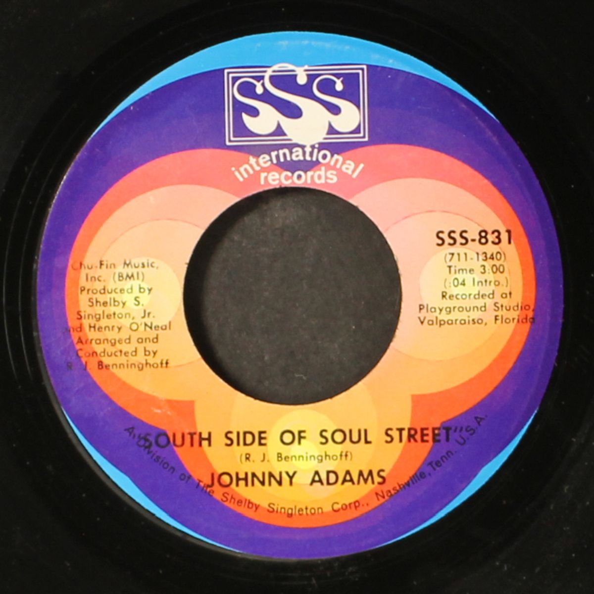 something worth leaving for / south side of soul street by JOHNNY ADAMS