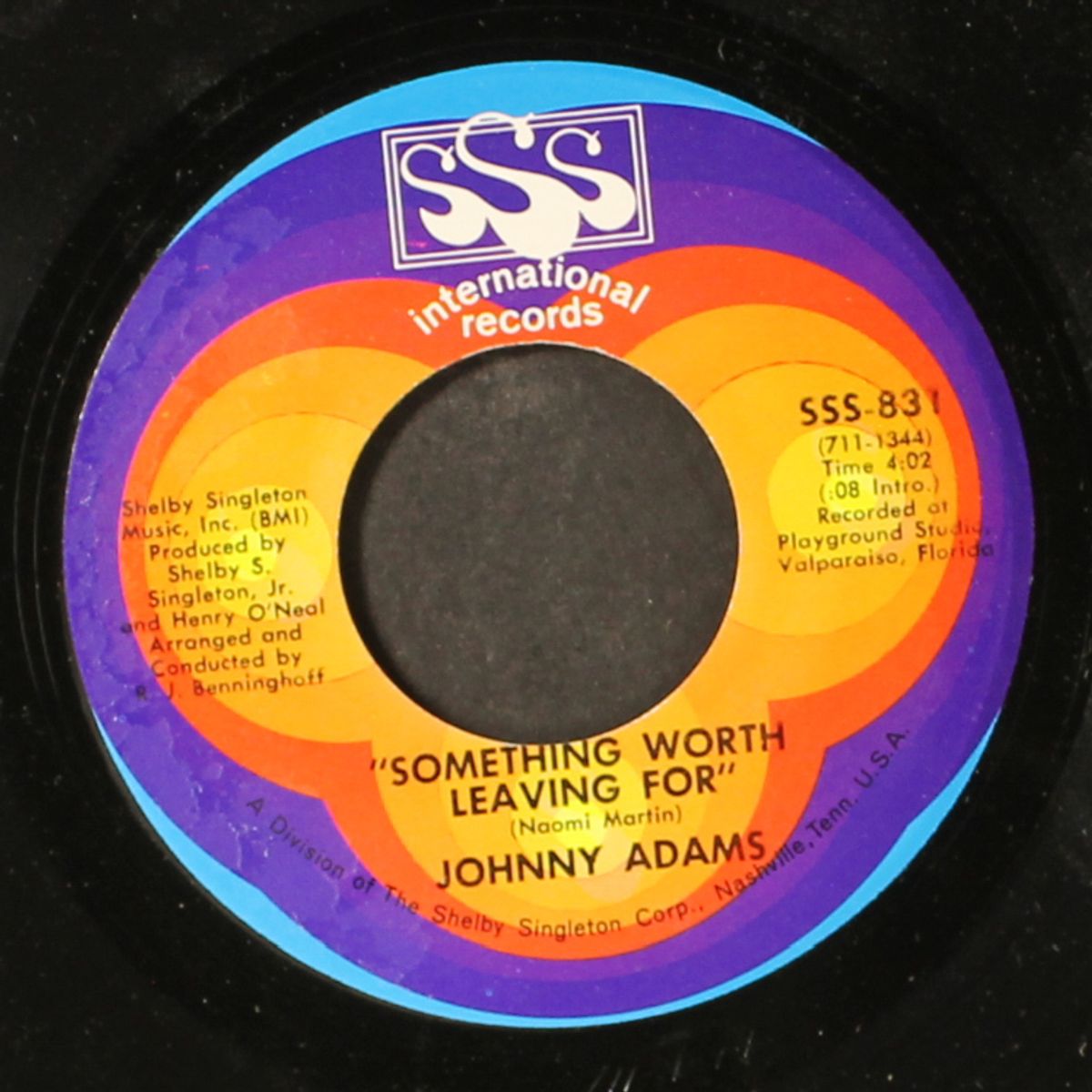 something worth leaving for / south side of soul street by JOHNNY ADAMS