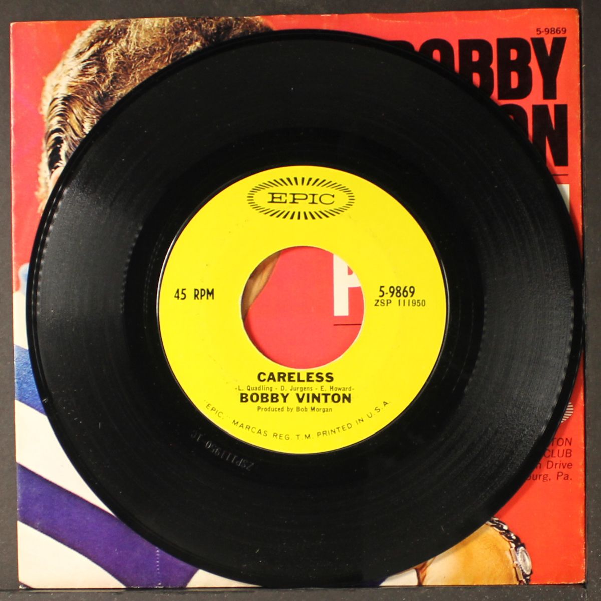 careless by BOBBY VINTON