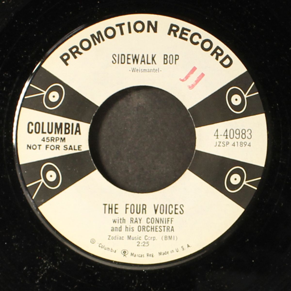 sidewalk bop / kingdom of love by FOUR VOICES