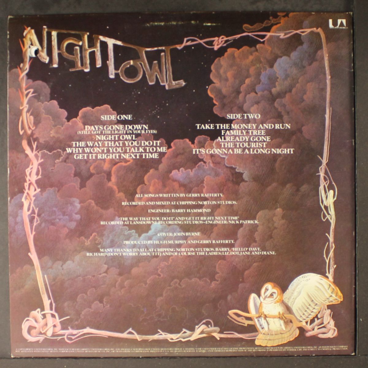 night owl by GERRY RAFFERTY