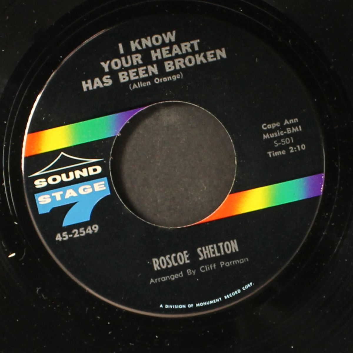 you're such a good thing / i know your heart has been broken by ROSCOE SHELTON