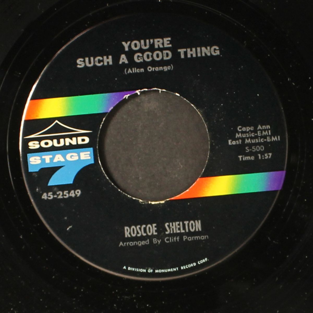 you're such a good thing / i know your heart has been broken by ROSCOE SHELTON