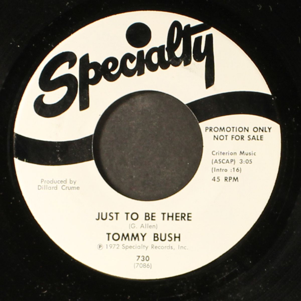 put our get together's together / just to be there by TOMMY BUSH