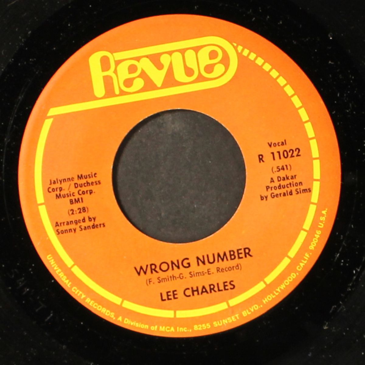 wrong number / someone, somewhere by LEE CHARLES