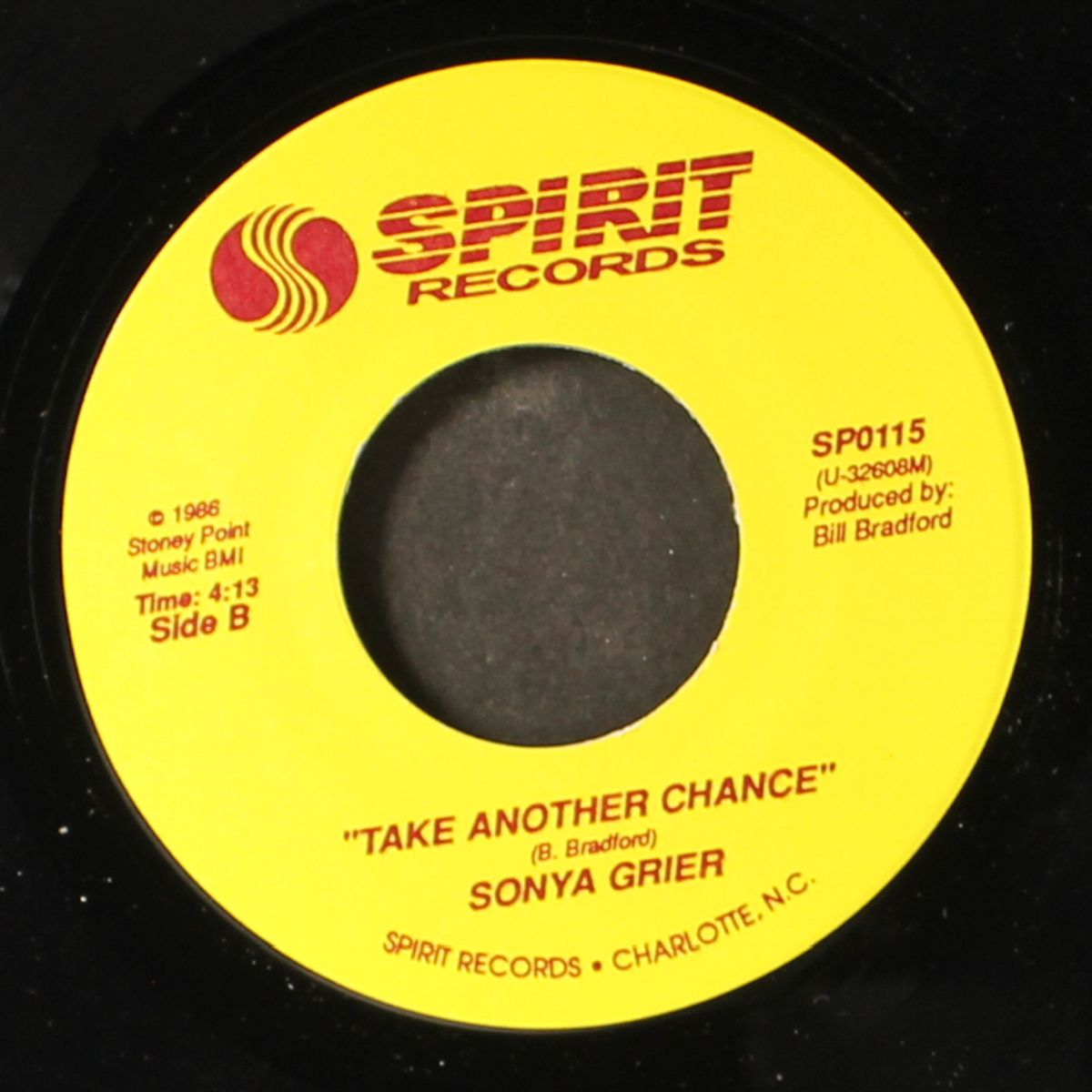 can't hold back / take another chance by SONYA GRIER