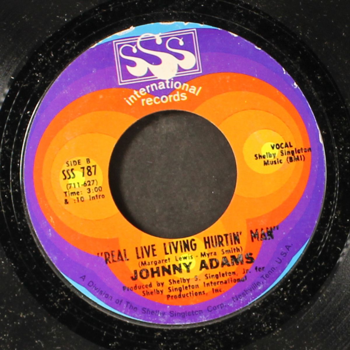 proud woman / real live living hurtin' man by JOHNNY ADAMS