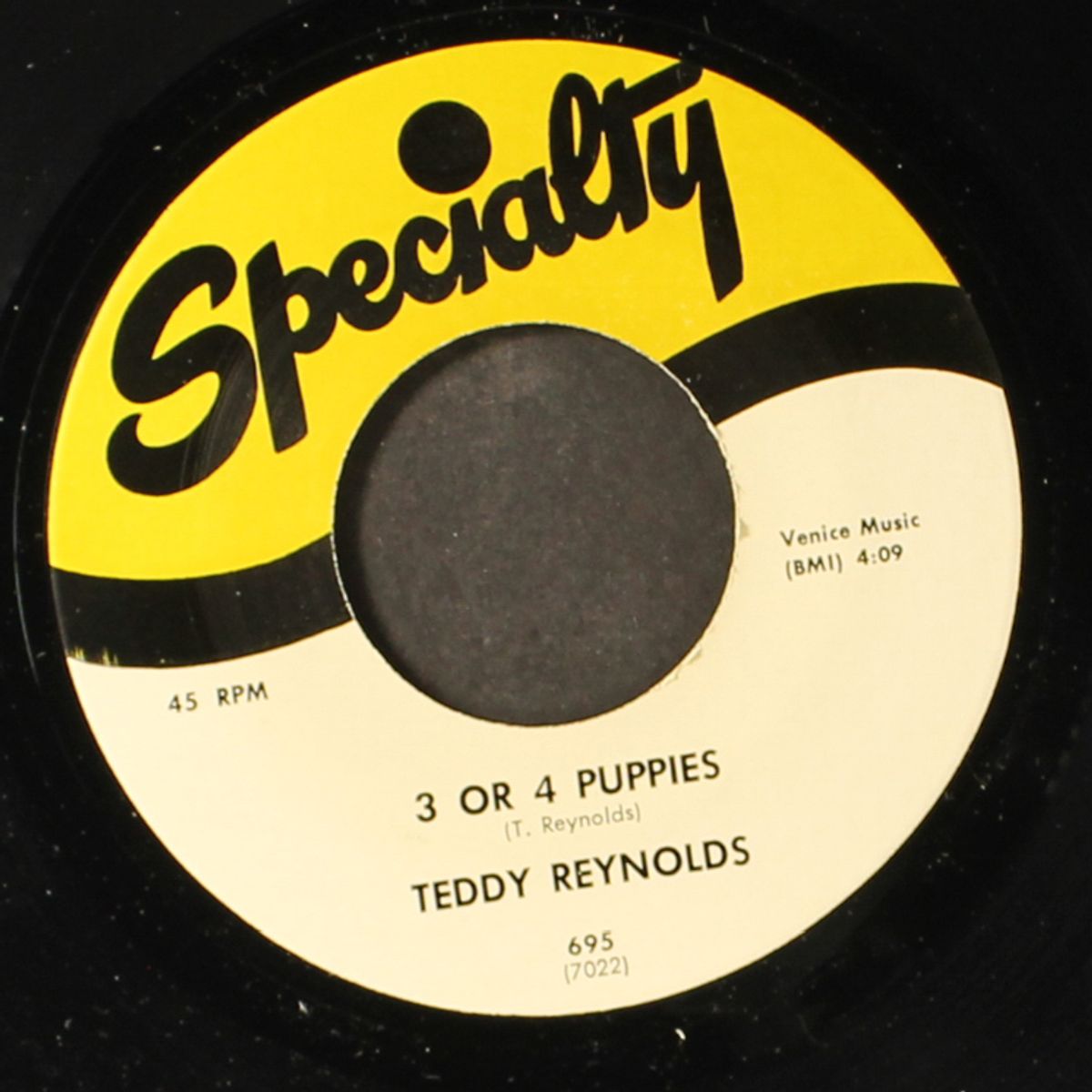 ain't that soul / 3 or 4 puppies by TEDDY REYNOLDS