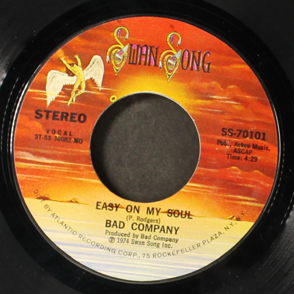 movin' on / easy on my soul by BAD COMPANY
