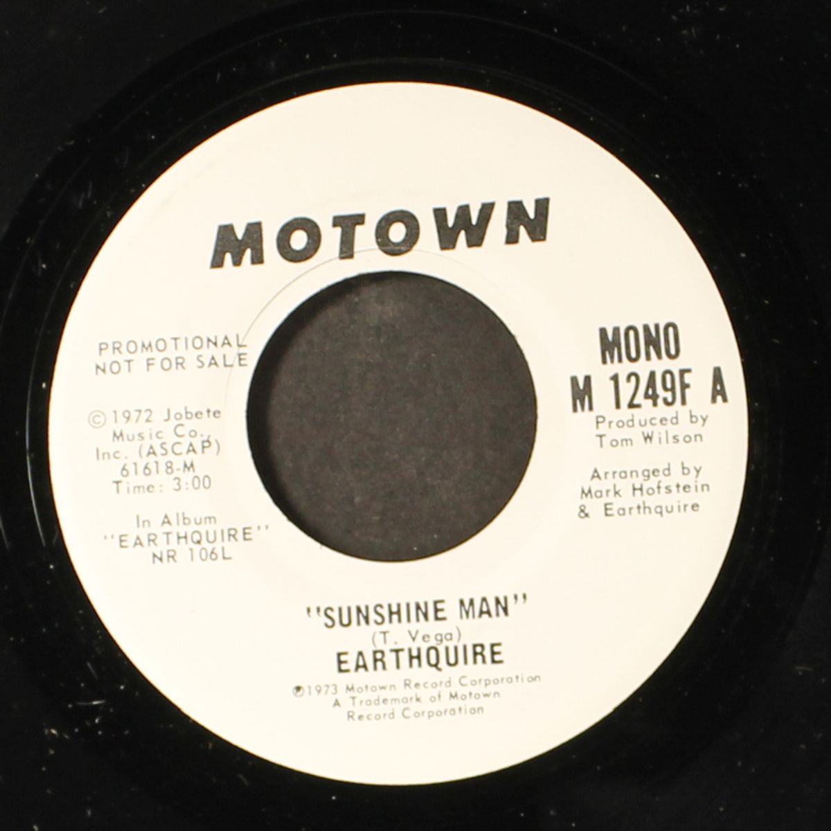 sunshine man / mono by EARTHQUIRE