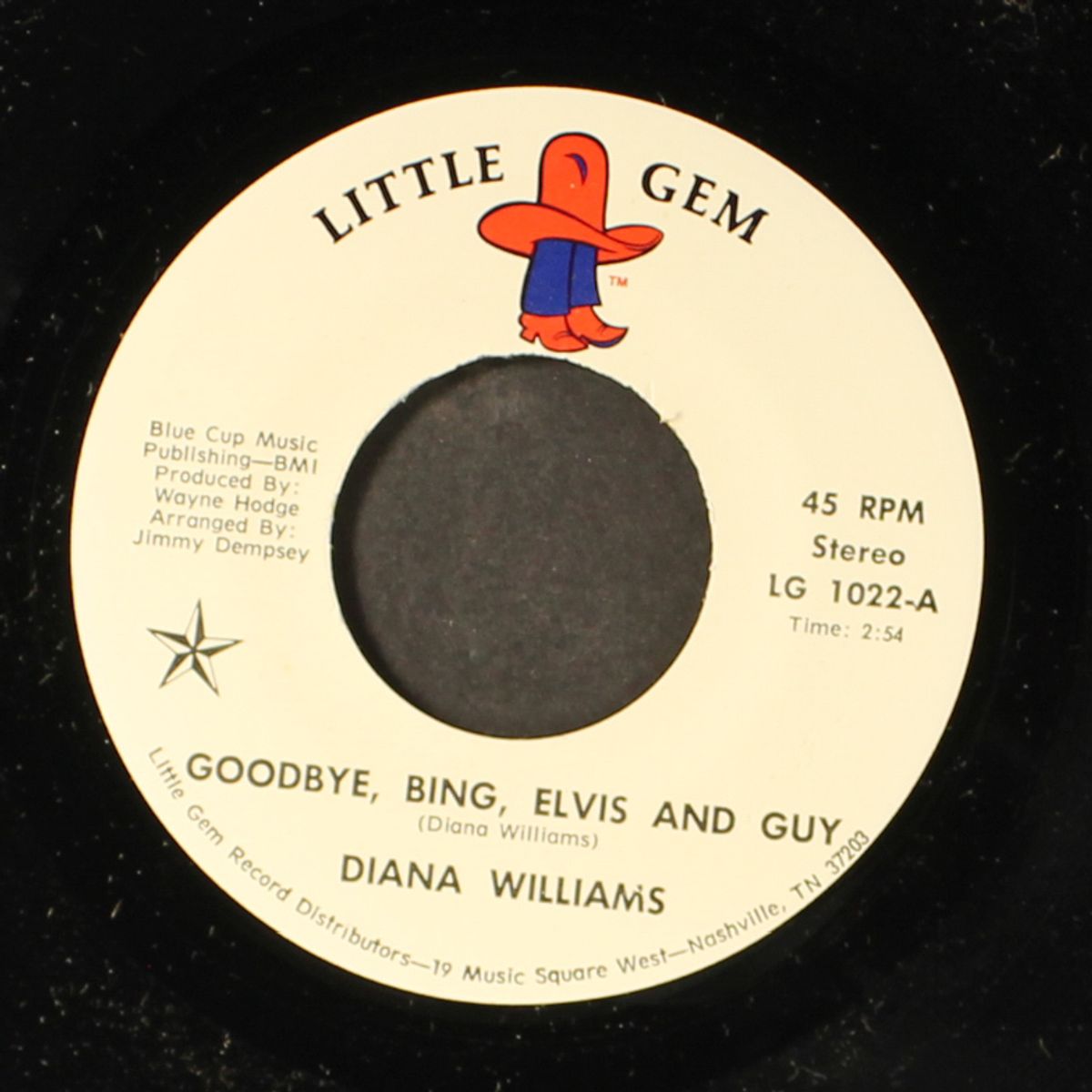 goodbye, bing, elvis & guy by DIANA WILLIAMS