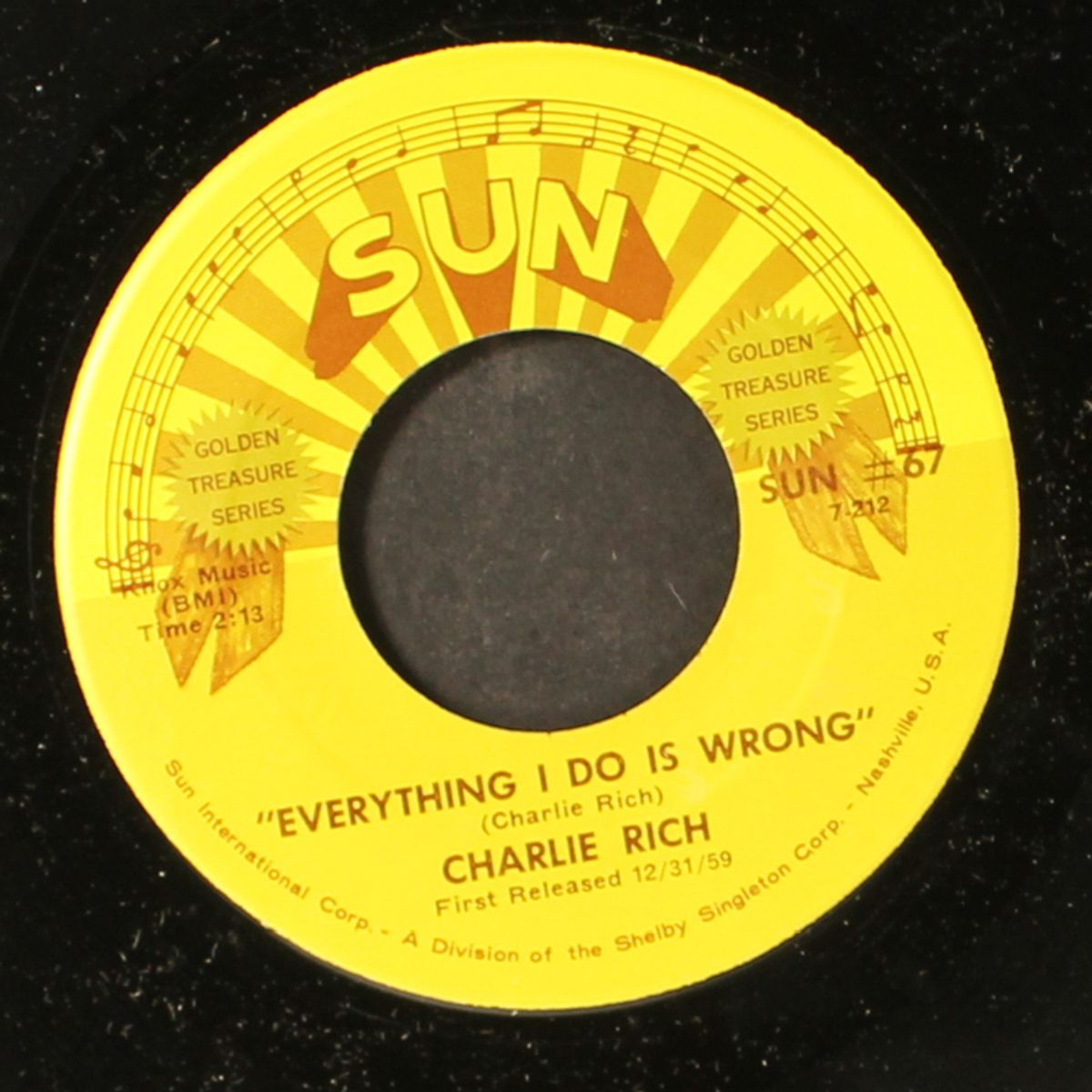 lonely weekends / everything i do is wrong by CHARLIE RICH