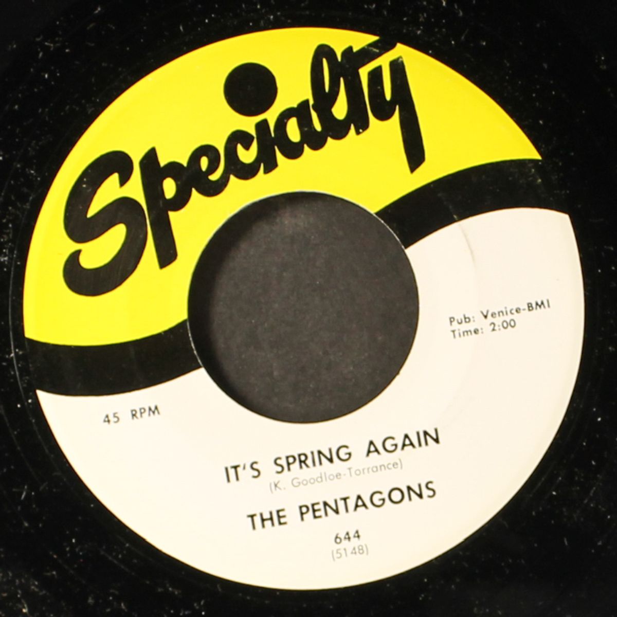 silly dilly / it's spring again by PENTAGONS