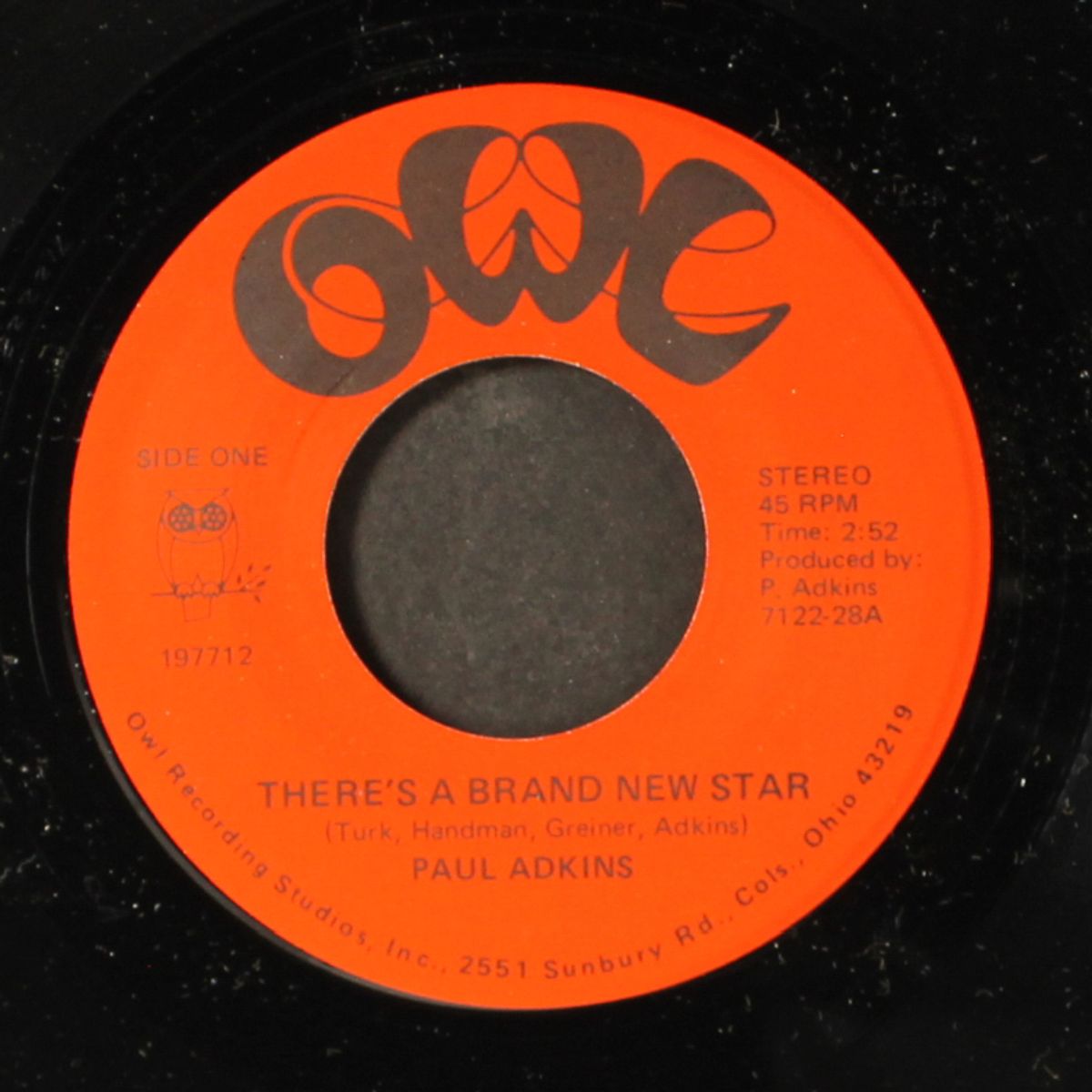 there's a brand new star / hey there lonely girl by PAUL ADKINS