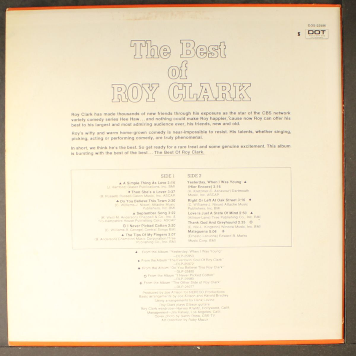 best of by ROY CLARK