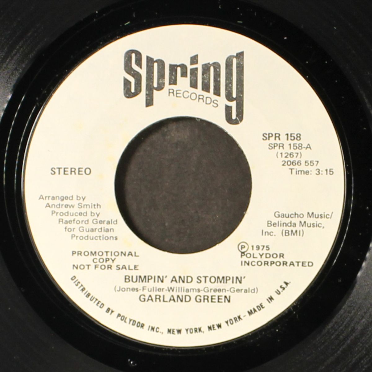bumpin' and stompin' / same by GARLAND GREEN